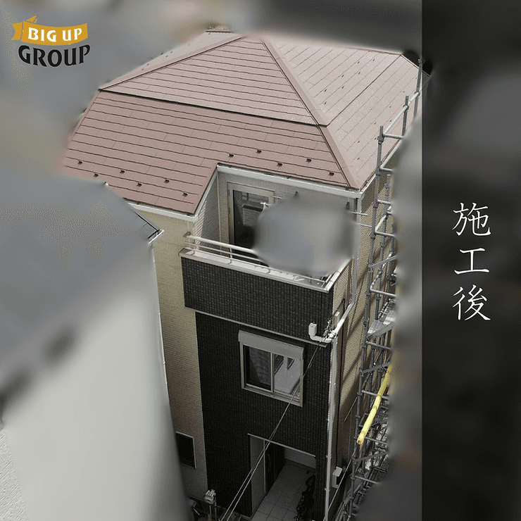 横浜市 N様邸 屋根塗装・外壁塗装・シーリング工事・防水工事 施工後の様子