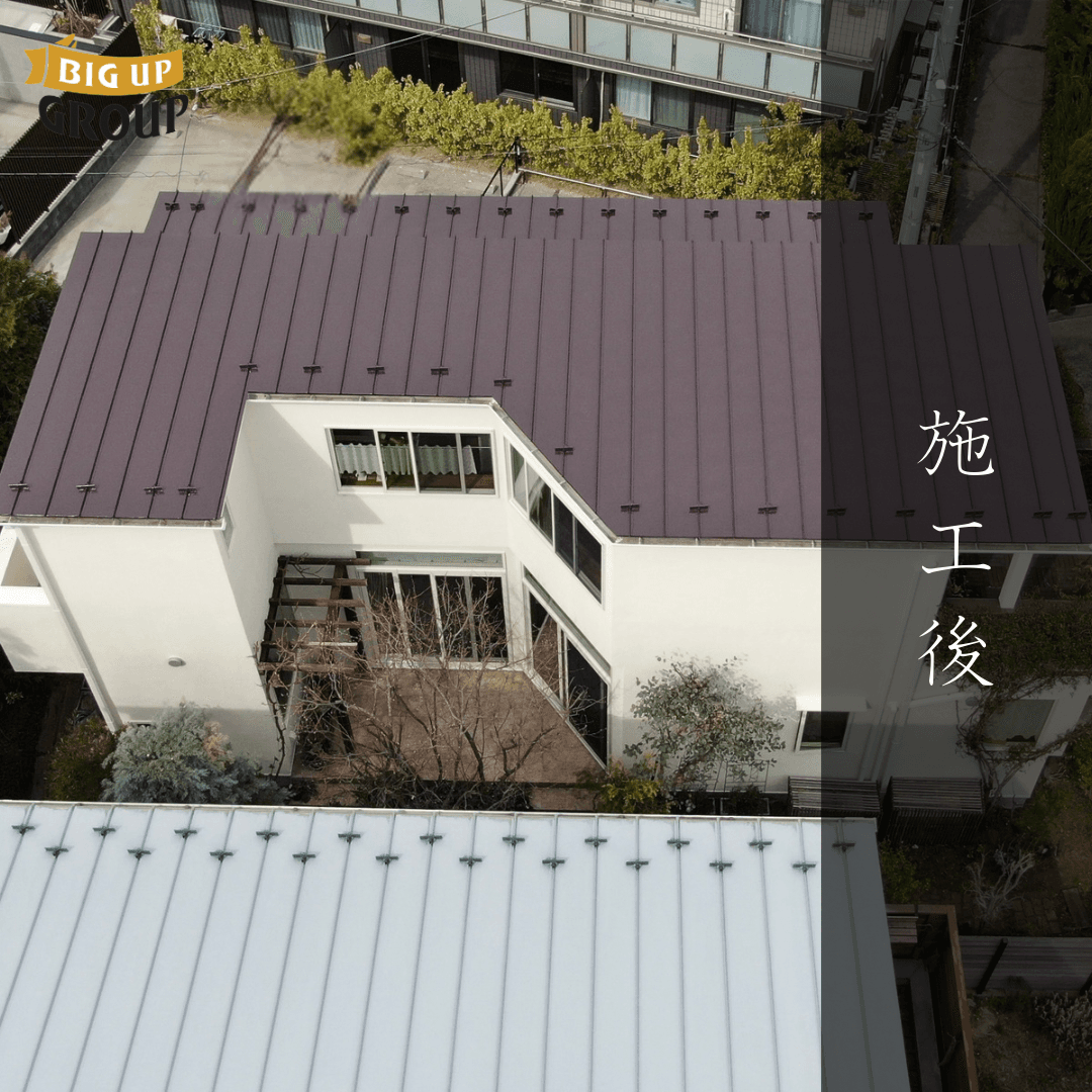 鎌倉市 K様邸 屋根塗装・外壁塗装・付帯部塗装 施工後の様子