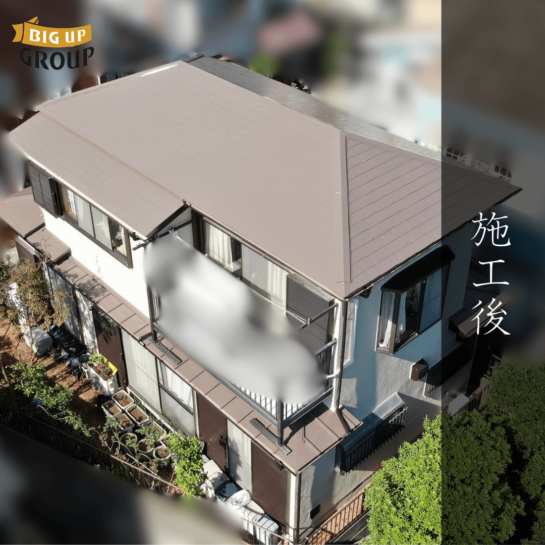 小田原市 H様邸 屋根塗装・外壁塗装 施工後の様子
