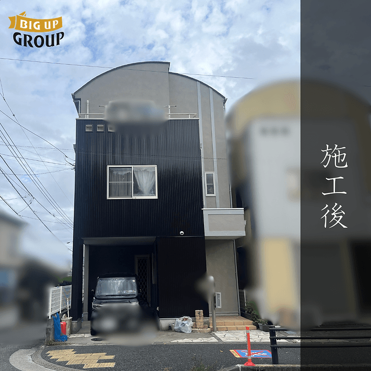 大和市 K様邸 屋根塗装・外壁塗装 施工後の様子