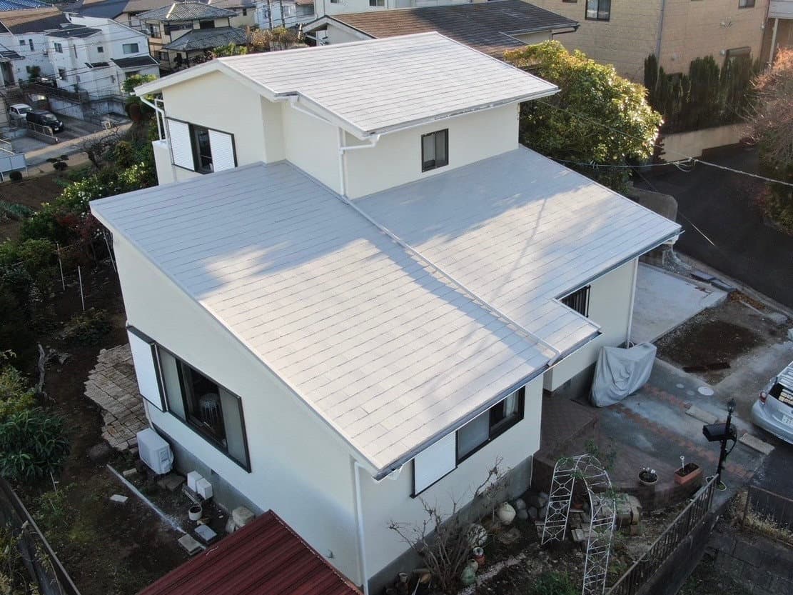 町田市 M様邸 屋根塗装・外壁塗装 施工後の様子
